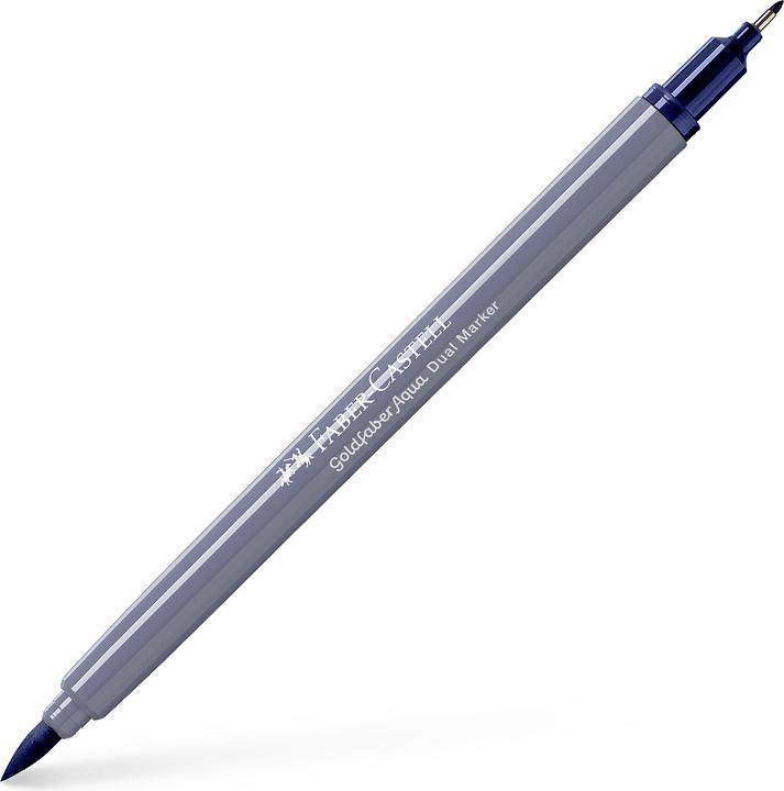 Immagine prodotto Faber-Castell Dual Marker Goldfaber Aqua (Blu indantrene, 1 x)
