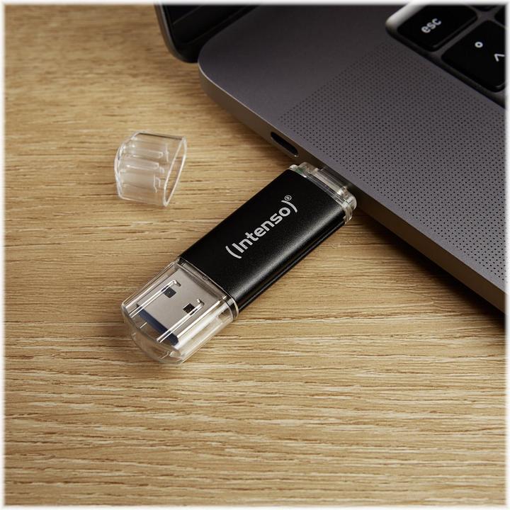 Actual product image Intenso Twin Line (128 GB, USB-A, USB-C, USB 3.2)