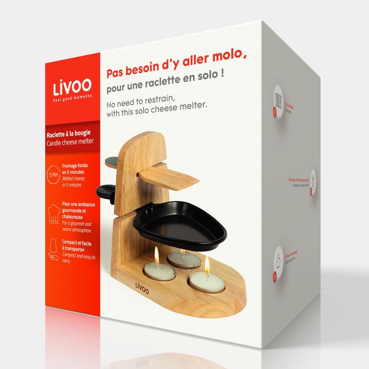 Actual product image Livoo Candle cheese melter