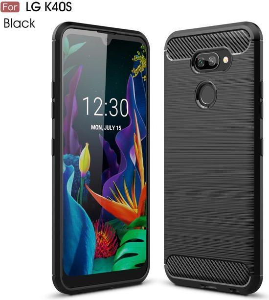 Productafbeelding MU Style Koolstofvezel TPU Softcase-serie (LG K40s)