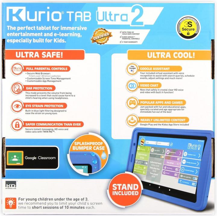 Produktbild KD Toys Kurio Tab Ultra 2 blau (Französisch, Italienisch, Deutsch)