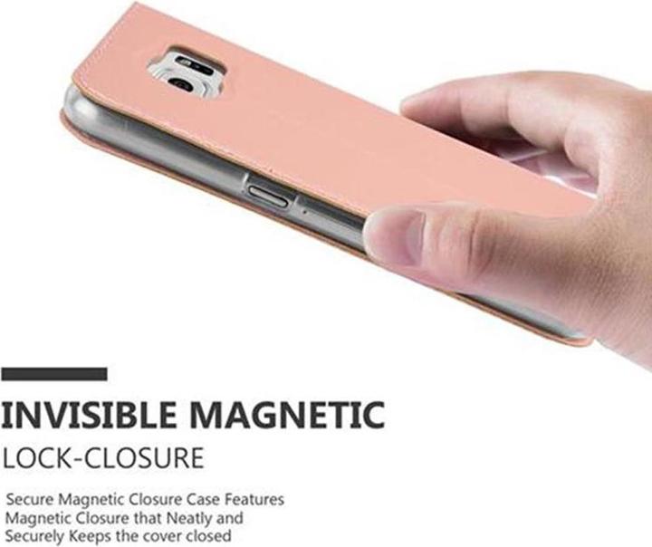 Actual product image Cadorabo Book Classy Style Cover (Samsung Galaxy S6)