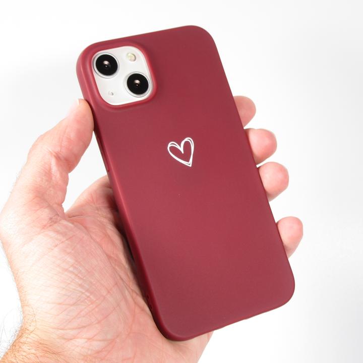 Actual product image PhoneLook Cover rubber heart (Apple iPhone 15)