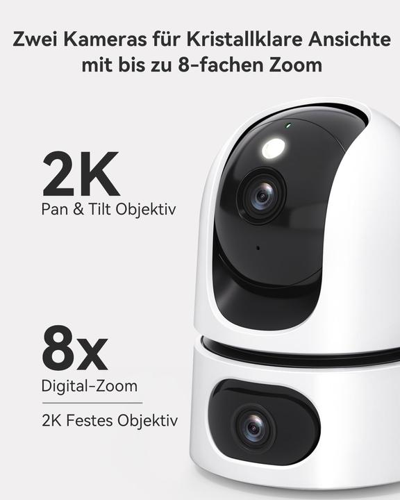 Produktbild Imou 2K+2K Dual-Überwachungskamera mit KI & PTZ
