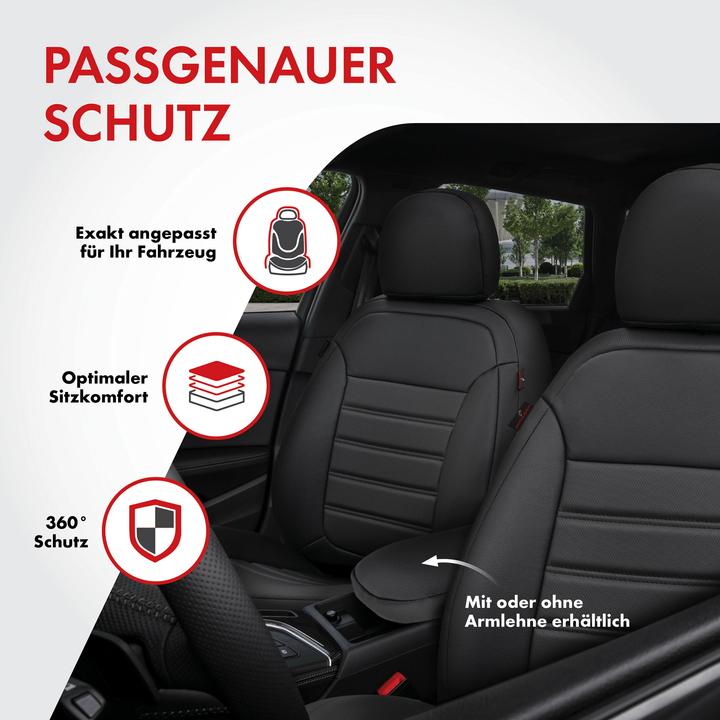 Immagine prodotto Walser Coprisedili per VW Tiguan (5N) 09/2007-07/2018, 2 coprisedili singoli