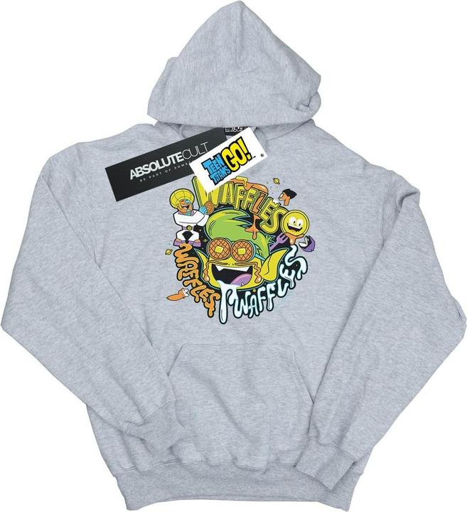 Produktbild Teen Titans Go Waffle Mania Kapuzenpullover (L)