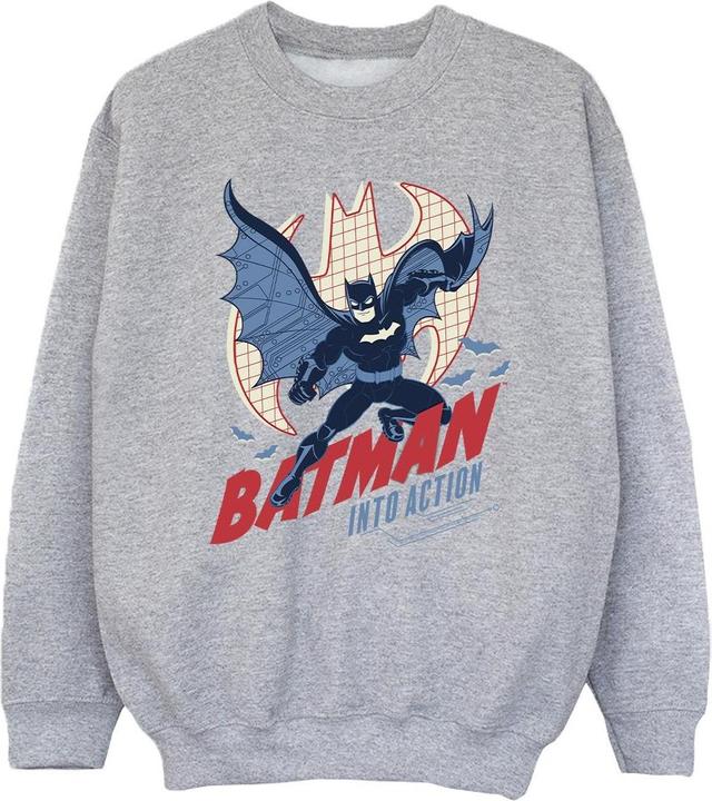 Produktbild Batman Into Action Sweatshirt Mädchen (152, 158)