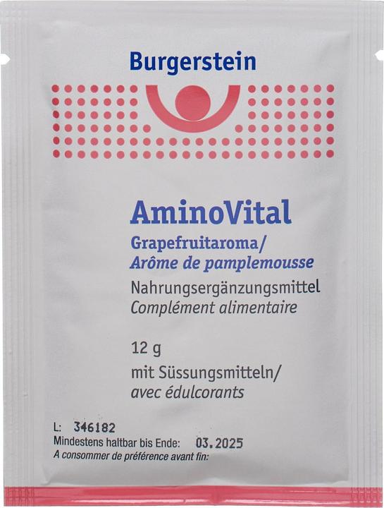 Image du produit Burgerstein Aminovital (20 pièce(s), Poudre, 240 g)