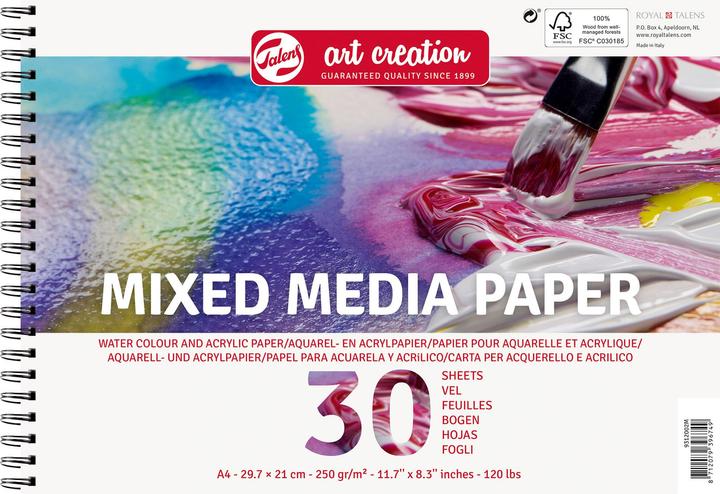 Actual product image Talens Artist Paper Mixed Media A4 (A4, Hardcover)