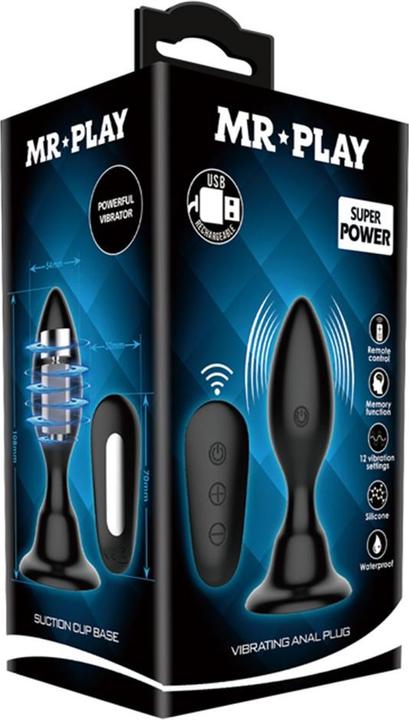 Immagine prodotto Mr. Play Plug anale vibrante