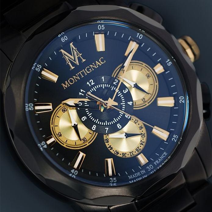Actual product image Montignac Watch Round (Analogue wristwatch, 42 mm)