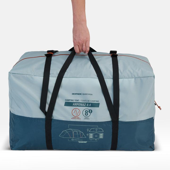 Image du produit Quechua Arpenaz 8.4 (Tente igloo, 24 kg, 8 personnes)