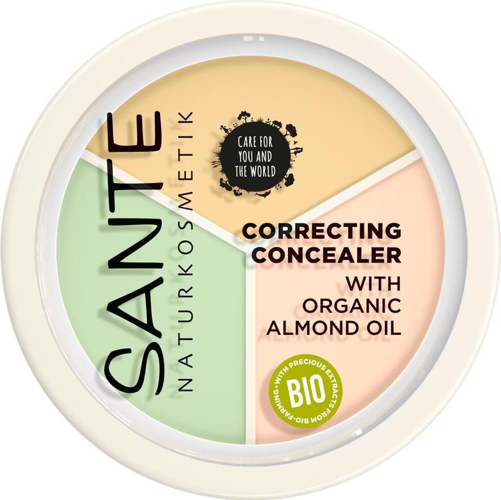 Sante Correcting Concealer with Organic Almond Oil (Mehrfarbig)