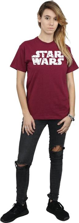 Immagine prodotto Star Wars Christmas Logo Maglietta Ampia Donna (M)