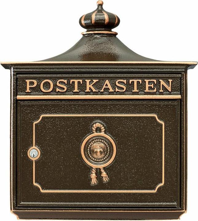 Image du produit Burg Wächter Boîte aux lettres métal l x h x p 480/425/180 mm Bordeaux 1895 bronze