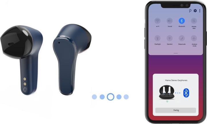 Immagine prodotto Hama Cuffie Bluetooth® Spirit Unchained, auricolari True Wireless, ENC, FC, BL (ANC, 16 h, Senza fili)