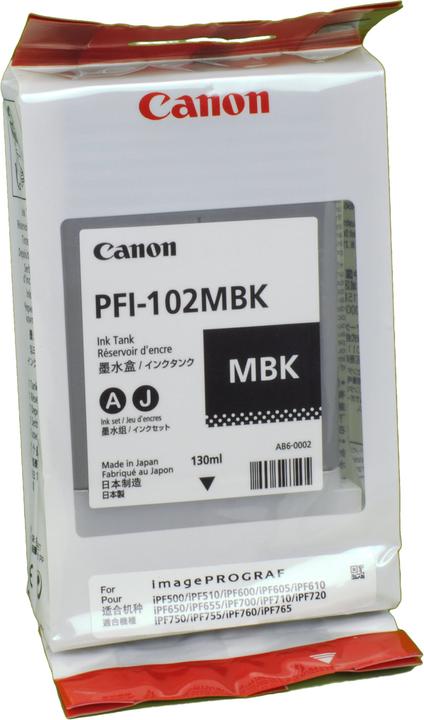 Immagine prodotto Canon Pfi-102mbk (MBK)