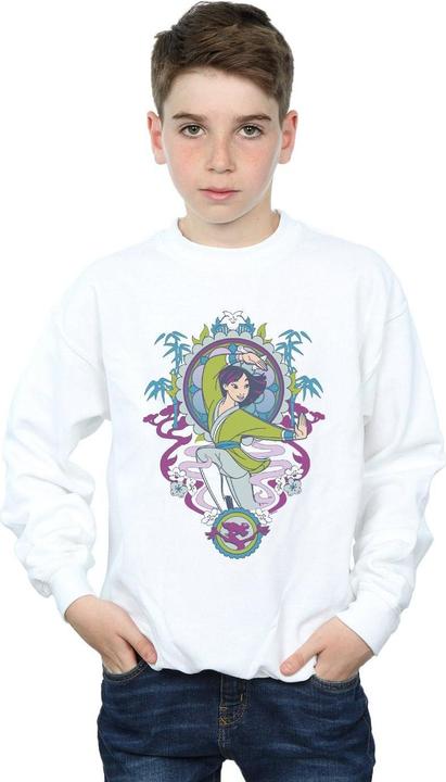 Actual product image Disney Boys Mulan Ornamental Sweatshirt (116)
