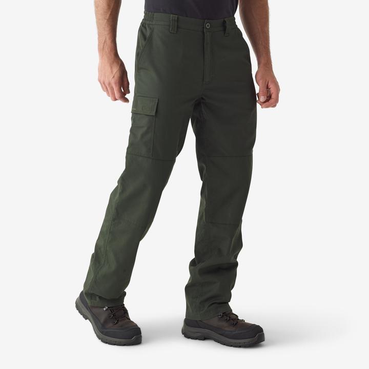 Solognac Hose 100 Cargo warm grün