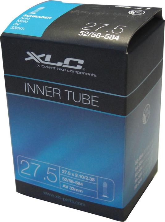 Actual product image XLC 27.5 x 2.5/3.0 62/76-584 AV 33 mm (Schrader (AV), 27.5", 33 mm)