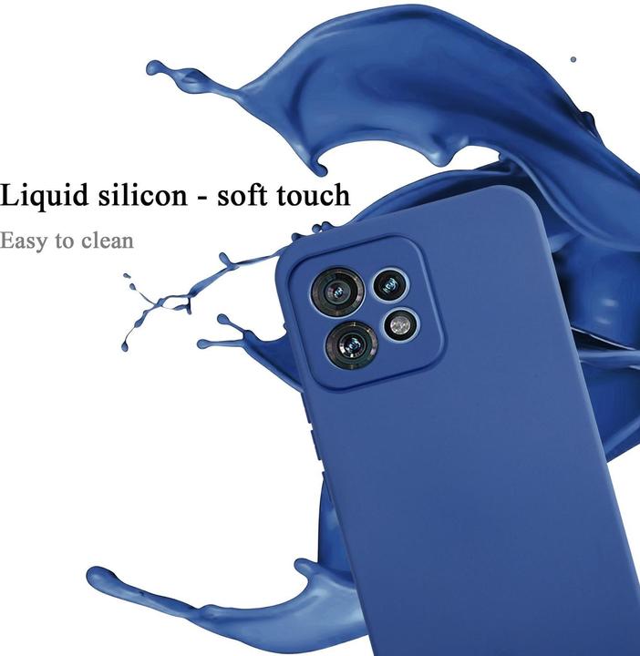 Actual product image Cadorabo Case for Motorola Edge 40 Pro TPU in liquid protection silicone design (Motorola Edge 40 Pro)