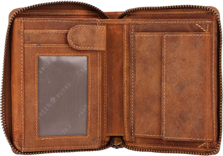 Image du produit Greenburry Porte-monnaie Vintage Signe du zodiaque en cuir 10 cm