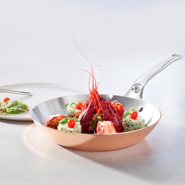 Image du produit de Buyer prima matera (32 cm, Poêle à frire, Cuivre, Acier inoxydable)