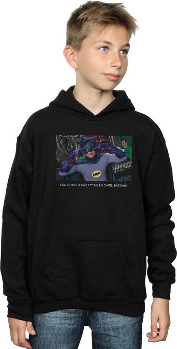 Immagine prodotto Felpa con cappuccio per ragazzi Batman Serie TV Mean Cape (140, 146)