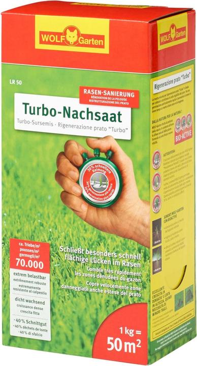 Actual product image Wolf-Garten Turbo reseeding (Lawn reseed)