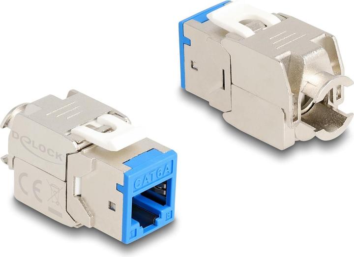 Image du produit Delock Module Keystone RJ45 femelle vers LSA Cat.6A sans outils (Module Keystone)