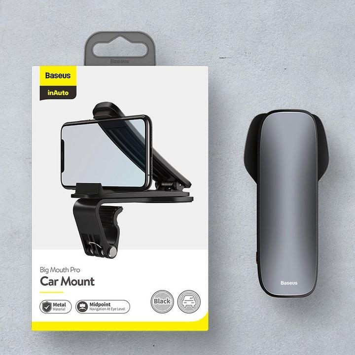 Actual product image Baseus Big Mouth Pro Car Mount