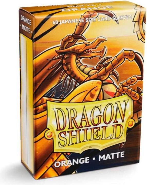 Actual product image Arcane Tinman ART11113 - Matte - Orange Japanese Size (60) Card Sleeves