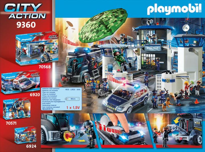 Productafbeelding Playmobil Stadsactie SEK Vrachtwagen (9360, Playmobil Stad Actie)