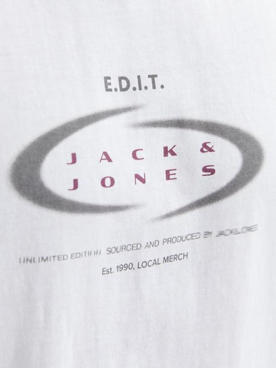 Actual product image Jack & Jones Gedruckt Rundhalsausschnitt T-shirt T-shirt (S)