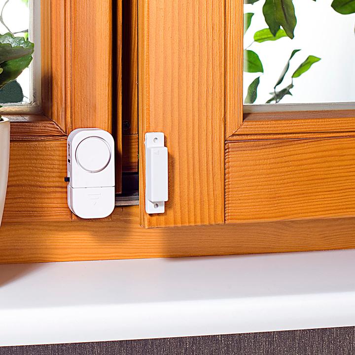 Productafbeelding VisorTech Set van 3 mini deur- en raamalarmen