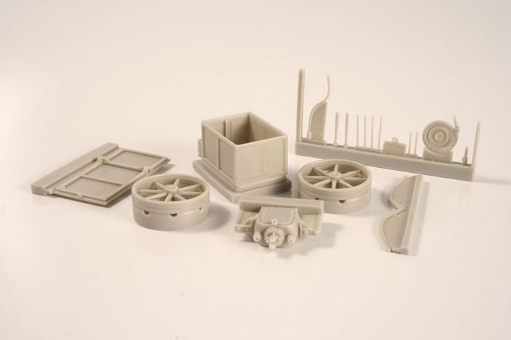 Actual product image CMK German WW I Fire Pump-All resin kit