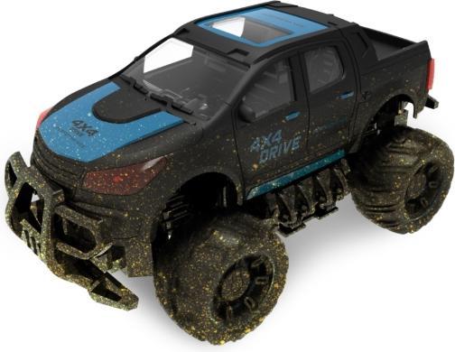 Immagine prodotto MCU Camion fuoristrada Fjernstyret Mud 1:18 Sort/Blå, 2.4G