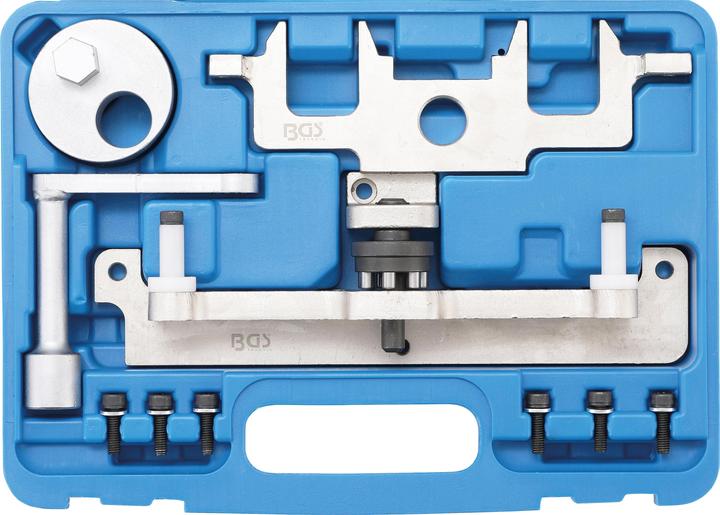 Immagine prodotto BGS Set di utensili per montaggio catena di distribuzione per motore Mercedes-Benz 651 10 pz.