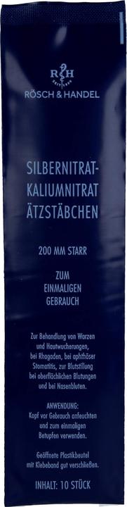 Image du produit Bano Silbernitrat-Kaliumn Ätzstäbchen (Crème et gel pour les pieds)