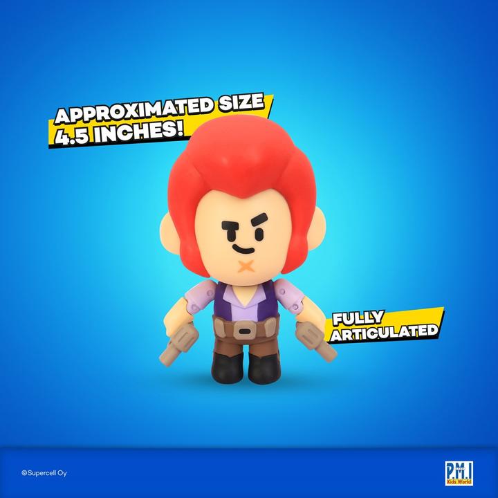 Image du produit Pmi Kids World BRAWL STARS S1 ACTION FIGURES 11cm - COLT