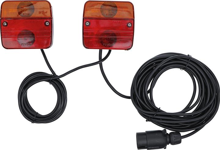 Image du produit BGS Feux de remorque avec support magnétique 2 pièces