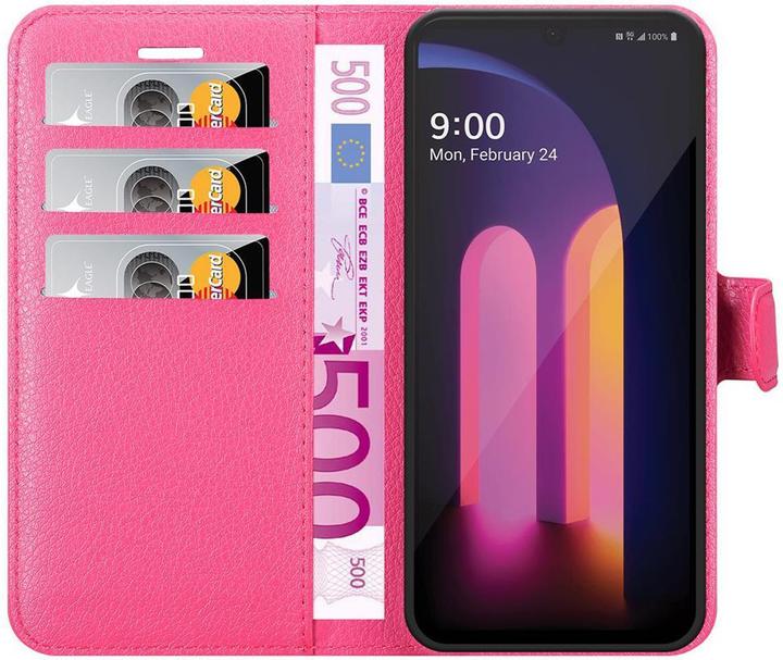 Produktbild Cadorabo Book mit Standfunktion Cover (LG V60 ThinQ 5G)