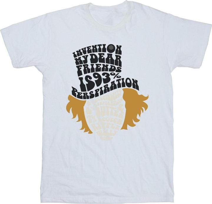 Willy Wonka & the Chocolate Factory Willy Wonka Typed Head TShirt Jungen