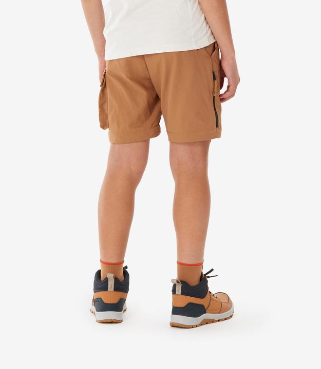 Produktbild Quechua Wanderhose Zip-Off-Hose MH500 Kinder Gr. 122–170 braun (140)