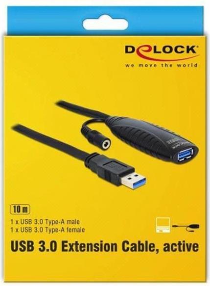 Immagine prodotto Delock Cavo di prolunga USB 3.0 attivo (10 m, USB 3.0)