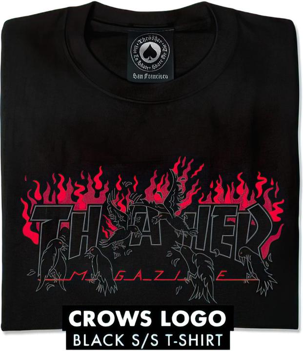 Actual product image Thrasher Crows T-Shirt (S)