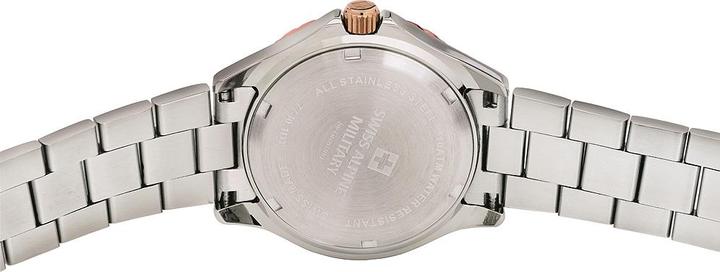 Actual product image Swiss Alpine Military 7740.1153 Ladies 36mm 10ATM (Analogue wristwatch, 36 mm)