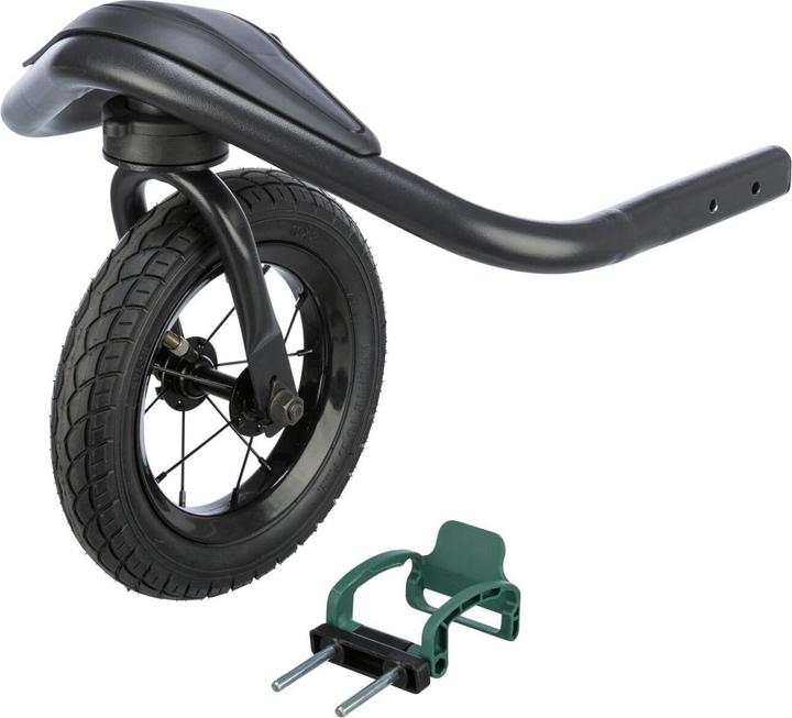Produktbild Trixie Jogger-Umbausatz für Fahrradanhänger, Grau/Salbei (Hund, Faltbar)