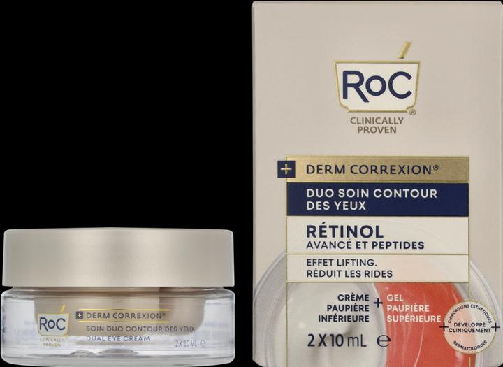 Immagine prodotto Roc Derm Correxion Dual Eye Cream 2-in-1 Eye Duo for Visible Eye Lift Dark Circle & Puffiness Reduct (20 ml)