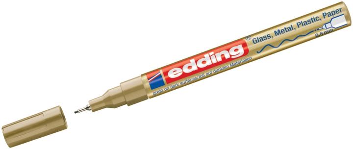 Immagine prodotto Edding 780 Marcatore a vernice lucida (Oro, 0.80 mm, 1 x)